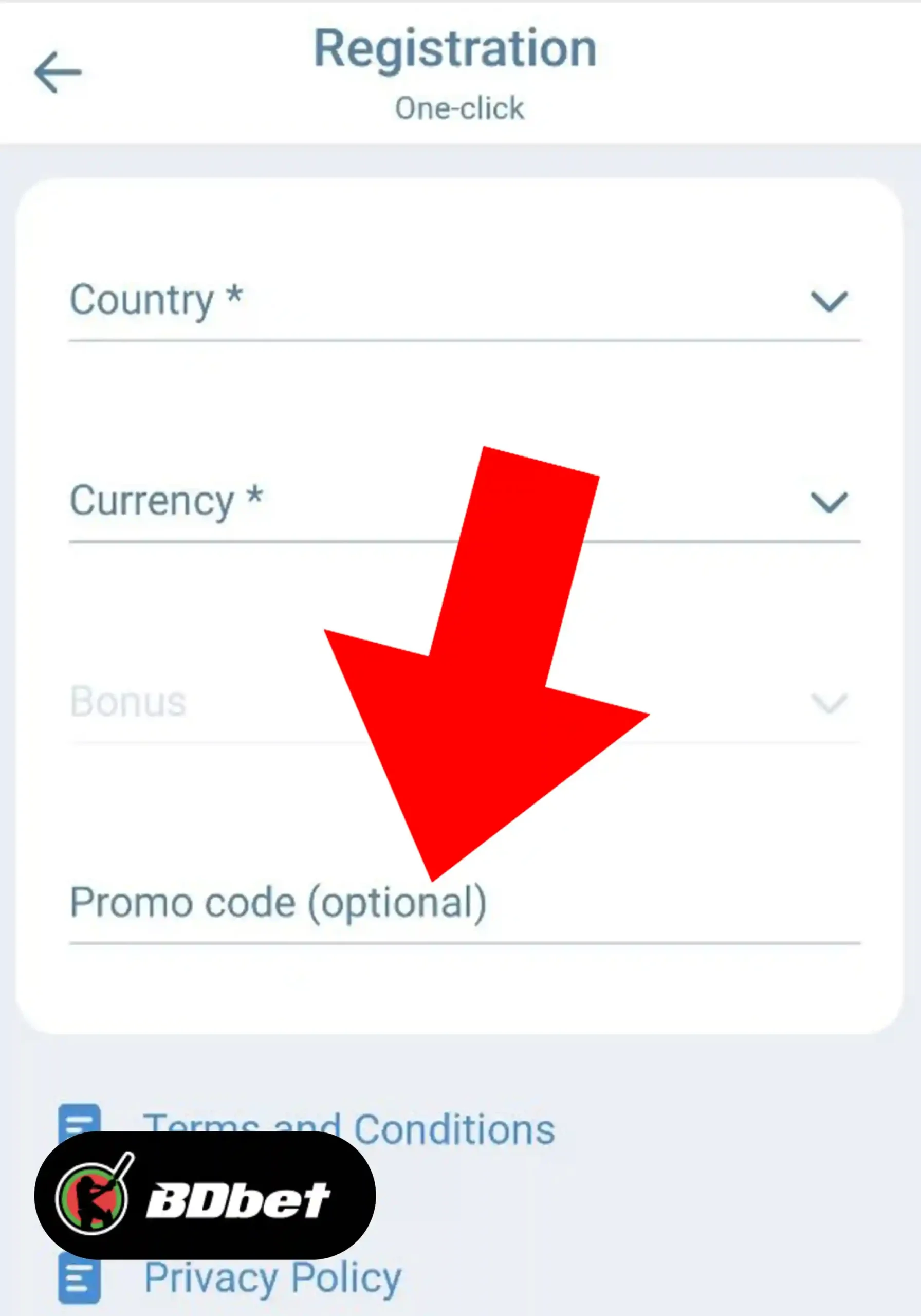 Enter a promo code if you have one.