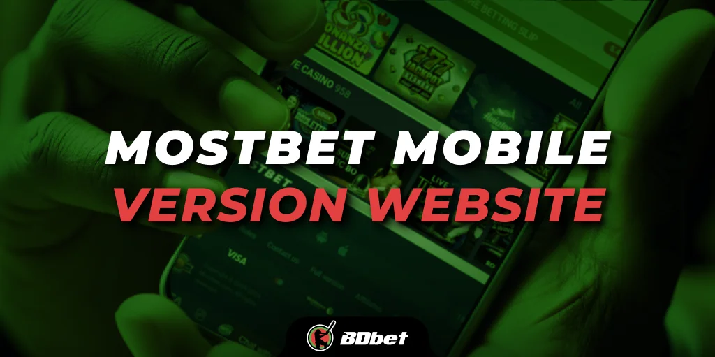 mostbet mobile version website