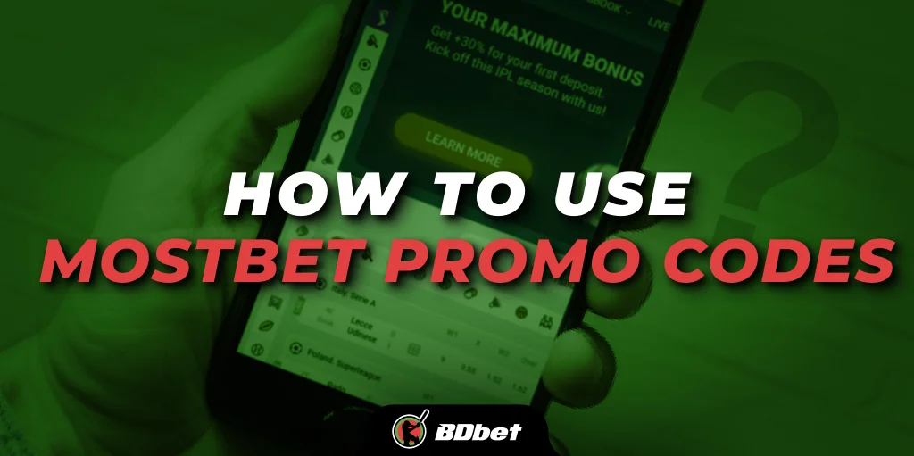how to use mostbet promo codes
