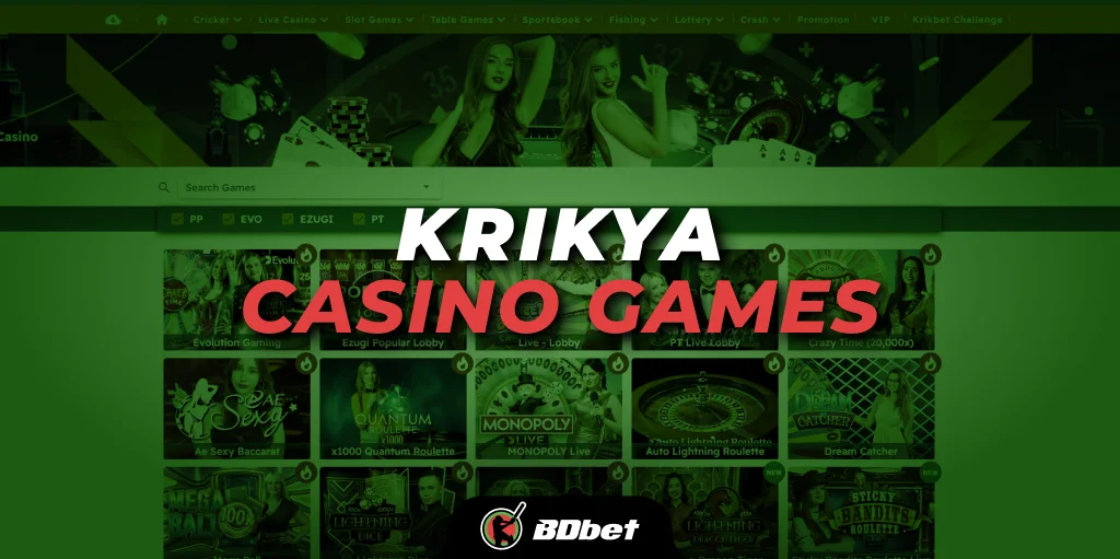 Krikya Casino Games