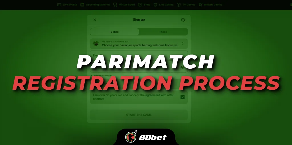 parimatch registration process