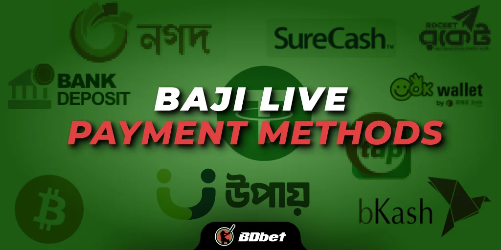 baji live payment methods