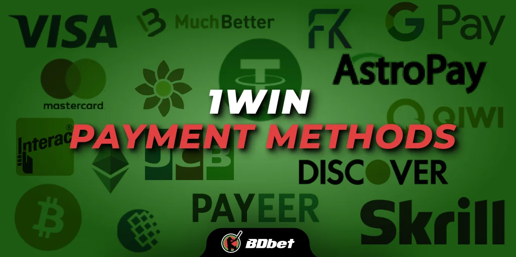 1win payment methods