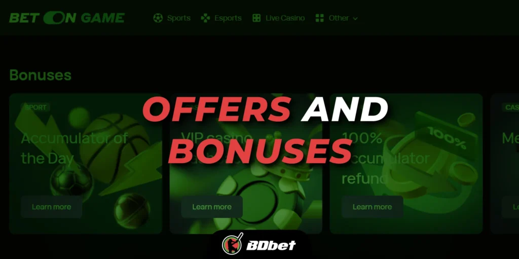 betongame bonuses