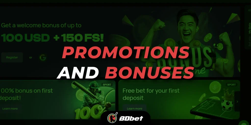 Betbdt Promotions and Bonuses