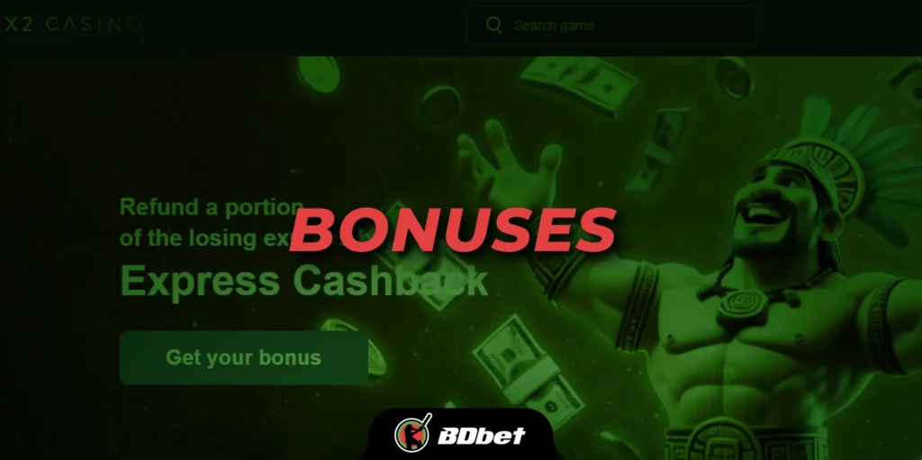 x2 casino bonus