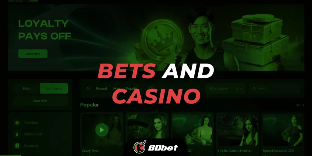 betongame app bets and casino