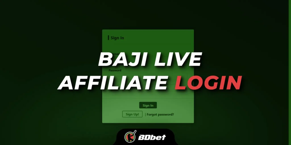 baji live affiliate login