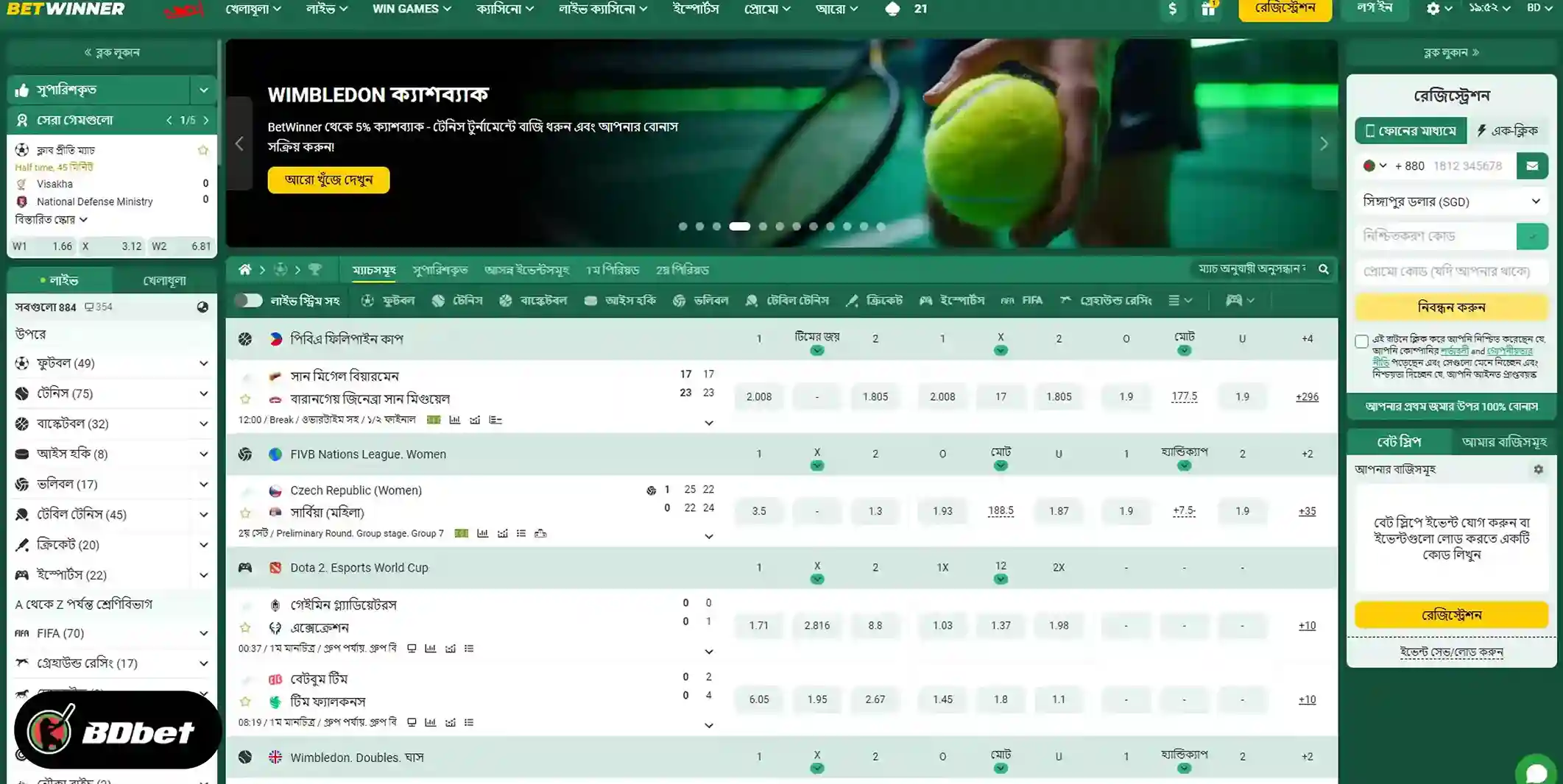 Betwinner-এ কীভাবে নিবন্ধন করবেন?