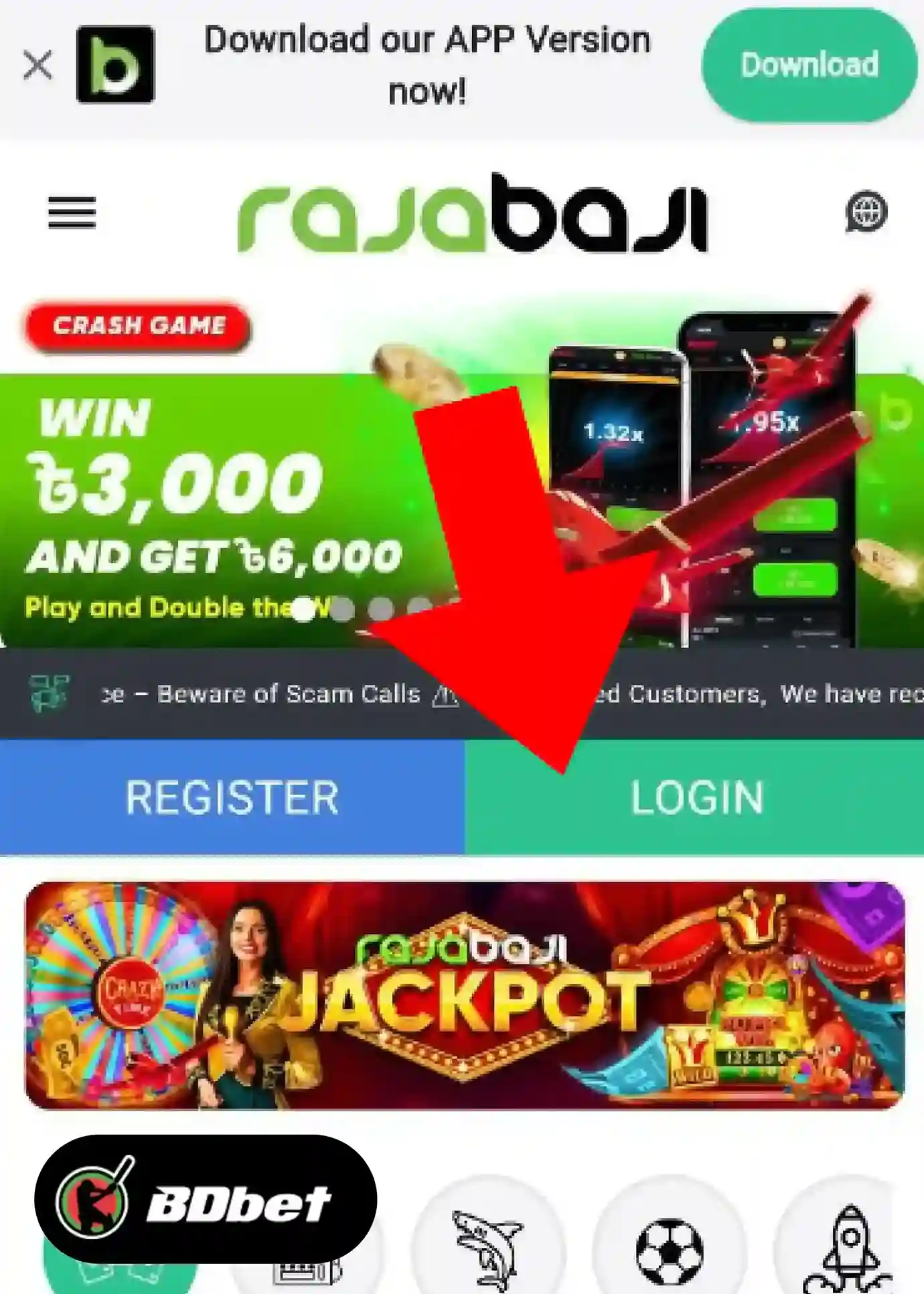 How to Log In to Your RajaBaji Account?