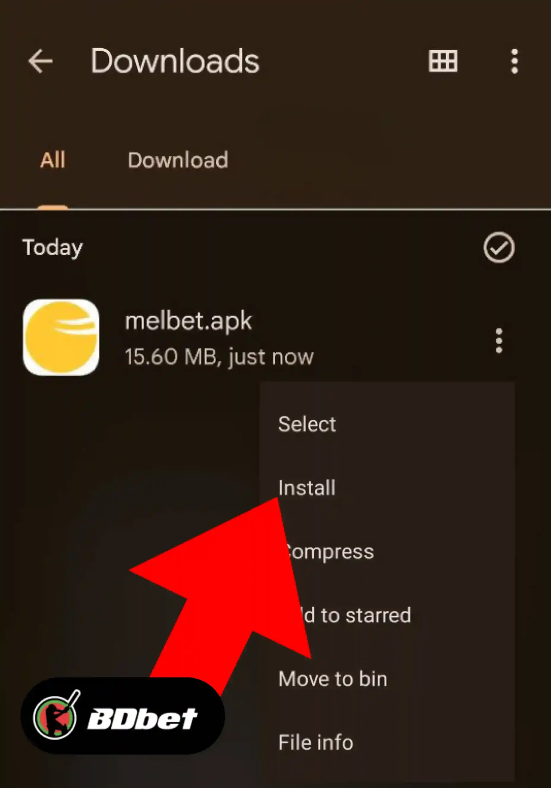 Install the App: