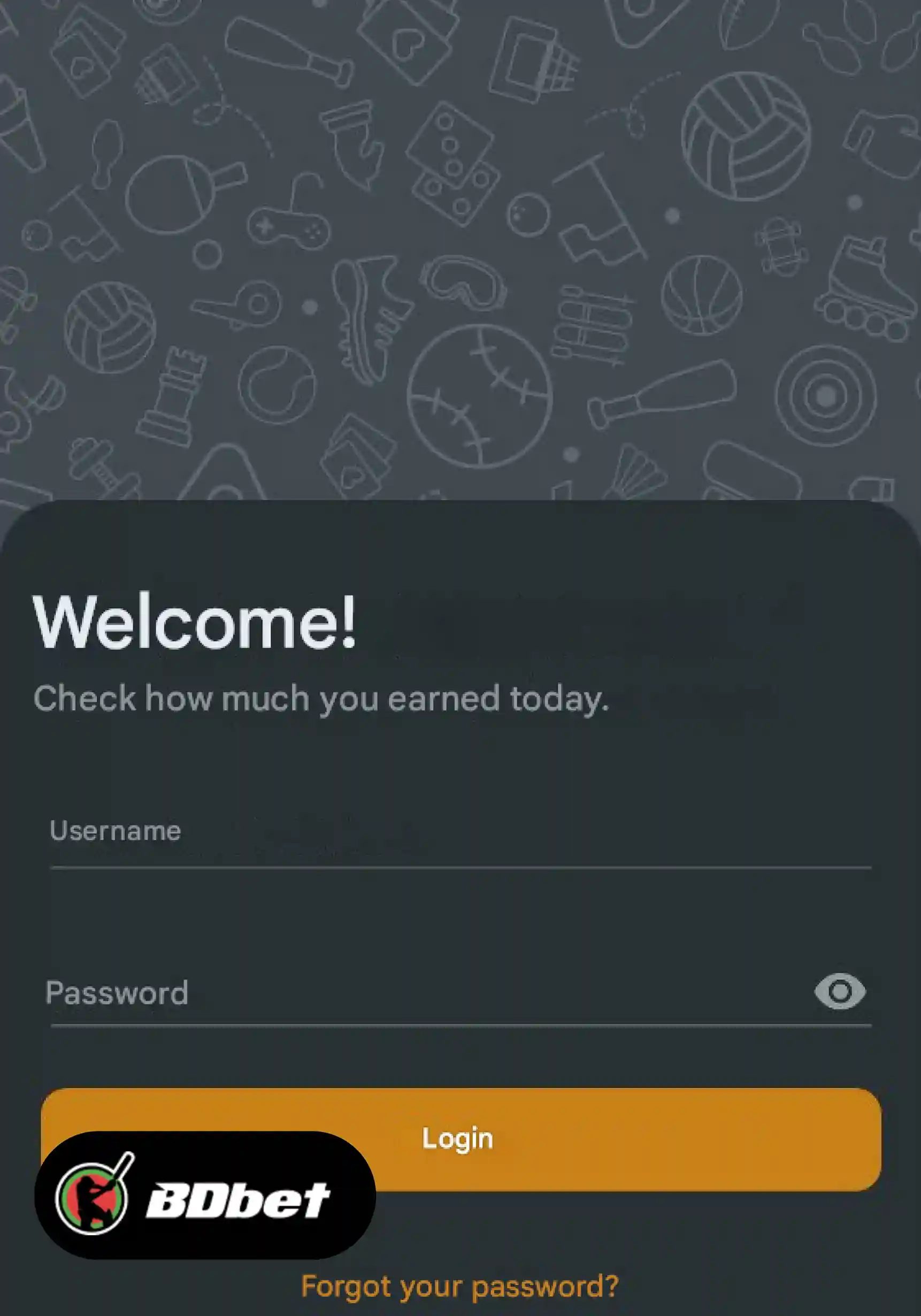 Sign into the App: