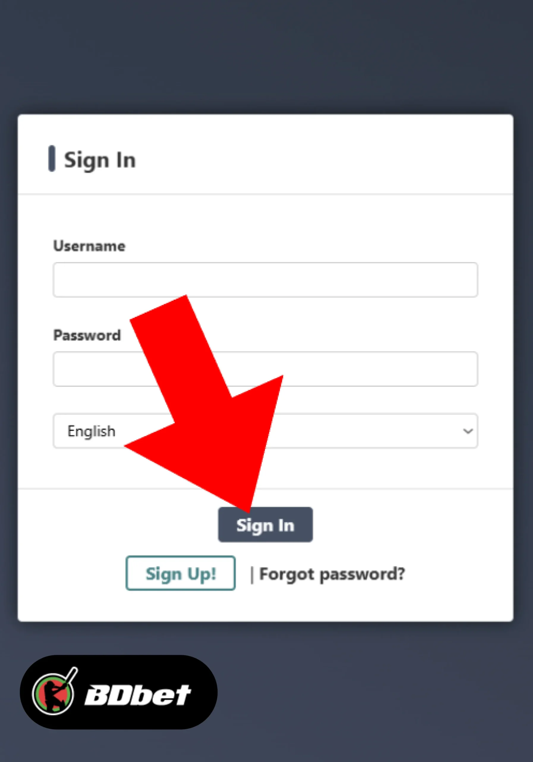 Click ‘Submit’: