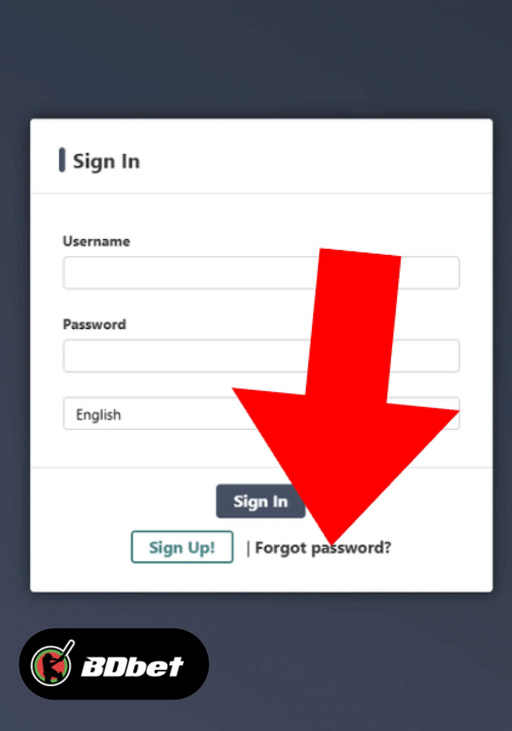 Step 1: Go to affiliate login page