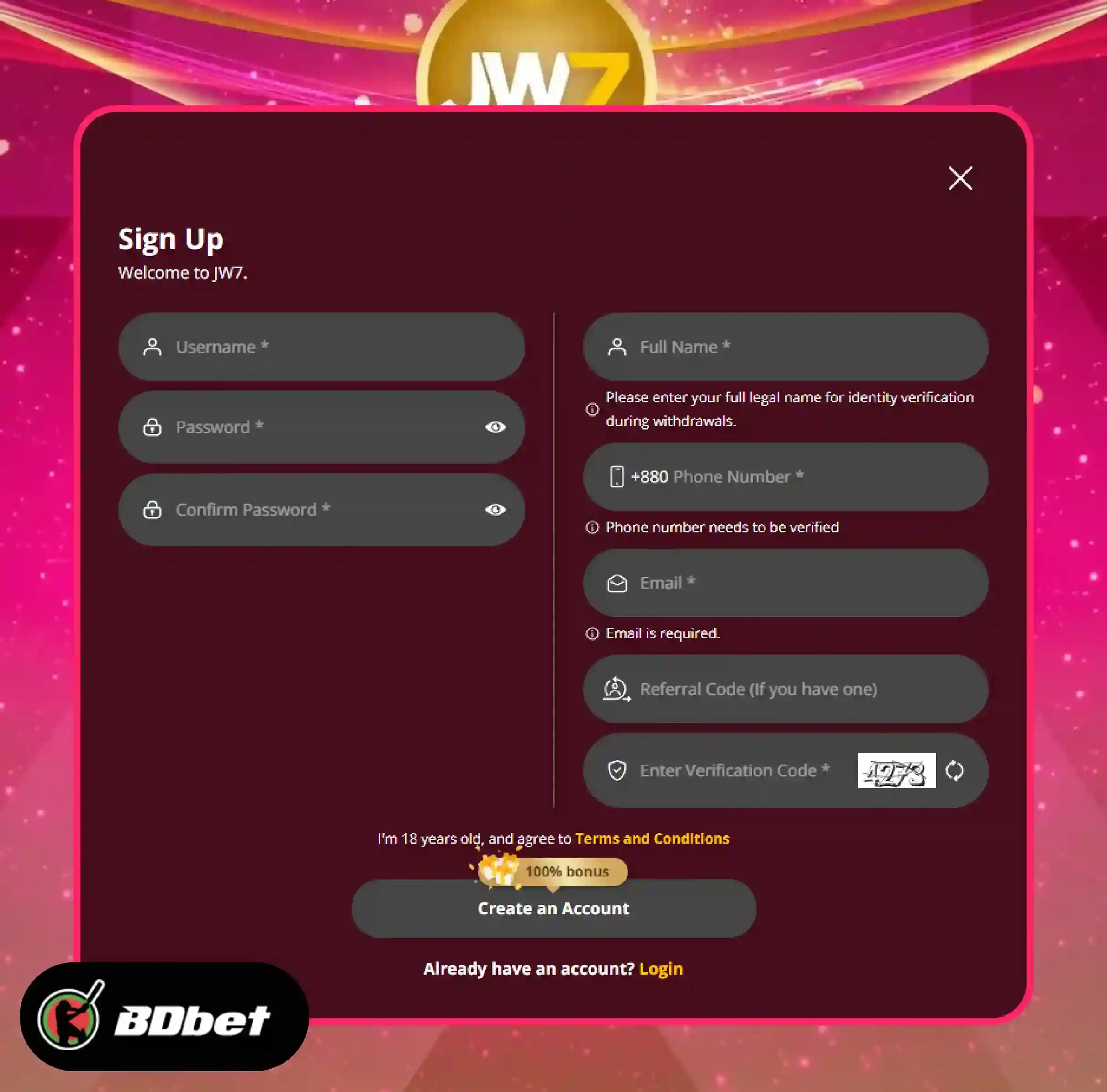 How to Register in JWin7?