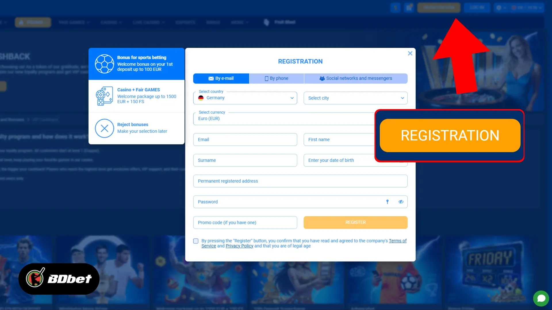 How to Place a Bet in Fairpari?