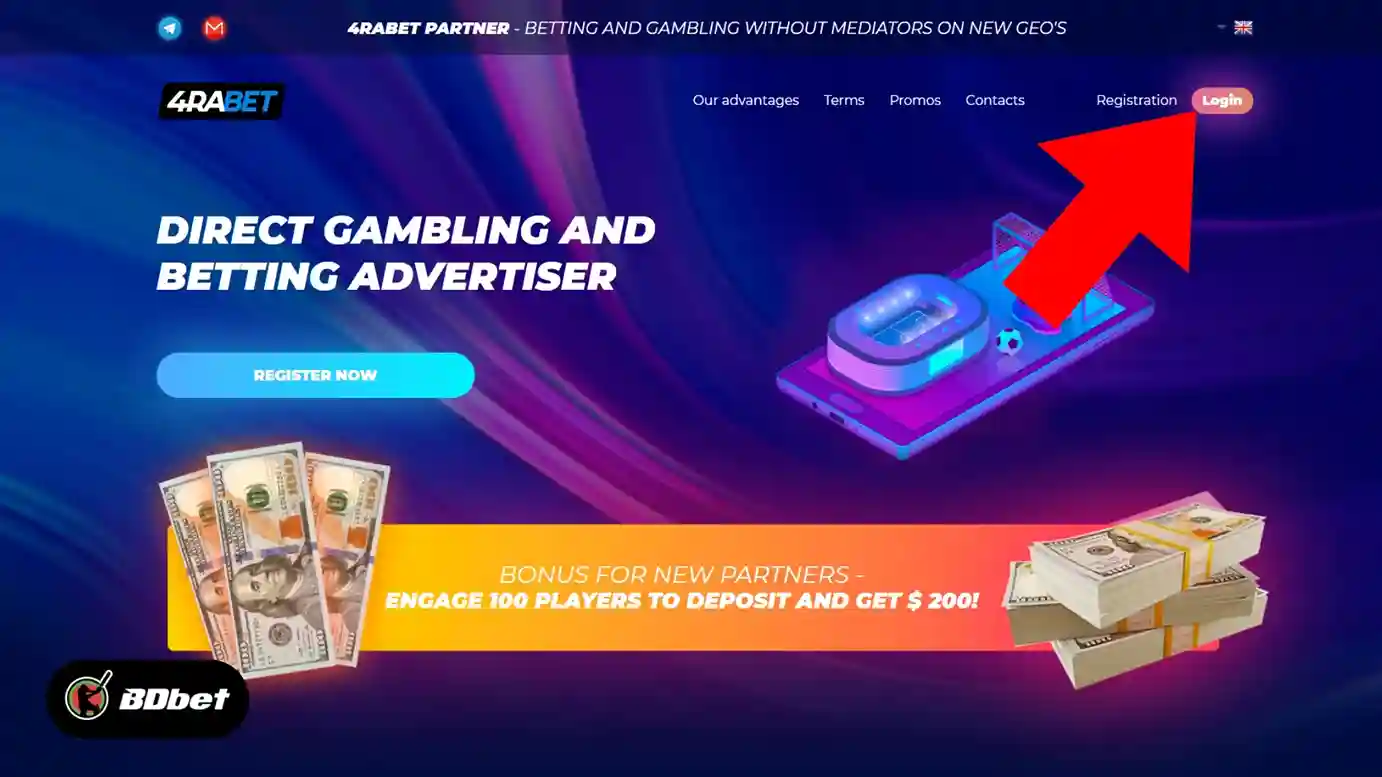 4rabet Affiliate Login